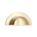 Spira Brass - Slim Cup Handle Large  - Satin Brass - SB2307SB - Choice Handles