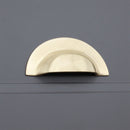 Spira Brass - Slim Cup Handle Large  - Satin Brass - SB2307SB - Choice Handles