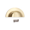 Spira Brass - Slim Cup Handle Large  - Satin Brass - SB2307SB - Choice Handles