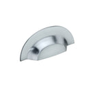 Spira Brass - Slim Cup Handle Large  - Satin Chrome - SB2307SC - Choice Handles