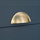 Spira Brass - Slim Cup Handle Small Polished Brass  - Aged Bronze - SB2308ABZ - Choice Handles