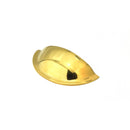 Spira Brass - Slim Cup Handle Small Polished Brass  - Polished Brass Unlacquered - SB2308PBUL - Choice Handles