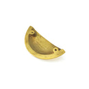 Spira Brass - Slim Cup Handle Small Polished Brass  - Polished Brass Unlacquered - SB2308PBUL - Choice Handles