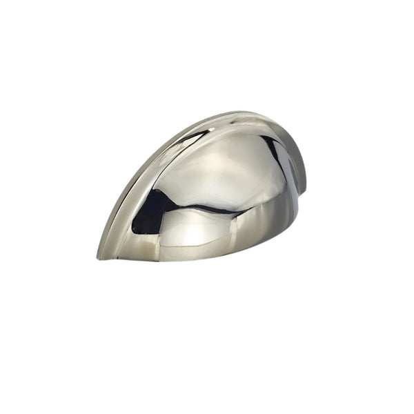 Spira Brass - Slim Cup Handle Small Polished Brass  - Polished Nickel - SB2308PN - Choice Handles