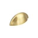 Spira Brass - Slim Cup Handle Small Polished Brass  - Satin Brass - SB2308SB - Choice Handles