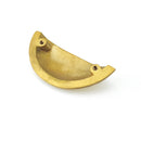 Spira Brass - Slim Cup Handle Small Polished Brass  - Satin Brass - SB2308SB - Choice Handles