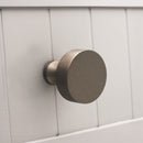 Spira Brass - Round Cupboard Knob  - Gunmetal Grey - SB2309GG - Choice Handles