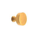Spira Brass - Round Cupboard Knob  - Satin Brass - SB2309SB - Choice Handles