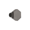 Spira Brass - Hexagonal Cupboard Knob  - Gunmetal Grey - SB2311GG - Choice Handles