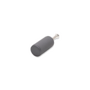 Spira Brass - Knurled Cylinder Cupboard Pull  - Satin Silver - SB2327SS - Choice Handles