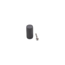 Spira Brass - Knurled Cylinder Cupboard Pull  - Satin Silver - SB2327SS - Choice Handles