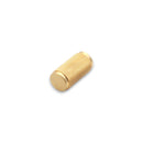 Spira Brass - Knurled Cylinder Cupboard Pull  - Satin Brass - SB2327SB - Choice Handles