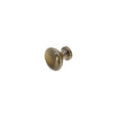 Spira Brass - Mushroom 25mm Cupboard Knob  - Antique Brass - SB2329ANT - Choice Handles