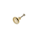 Spira Brass - Mushroom 25mm Cupboard Knob  - Polished Brass Unlacquered - SB2329PBUL - Choice Handles