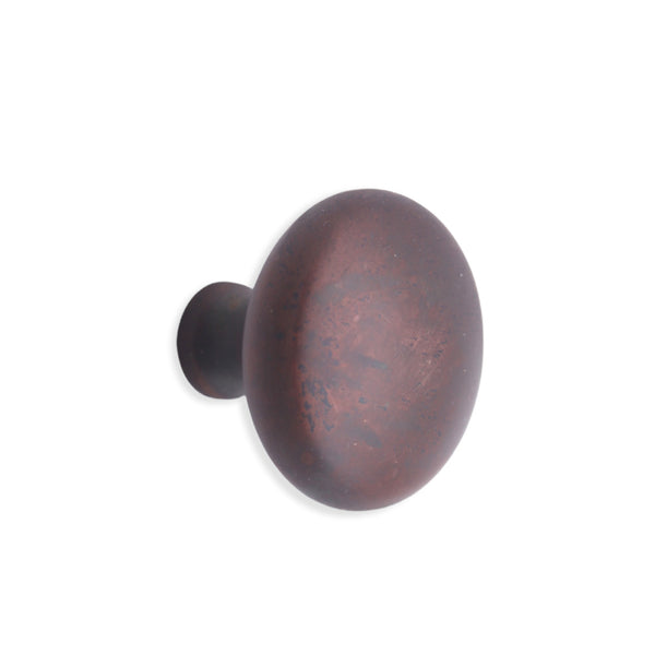 Spira Brass - Mushroom 38mm Cupboard Knob  - Aged Bronze - SB2331ABZ - Choice Handles