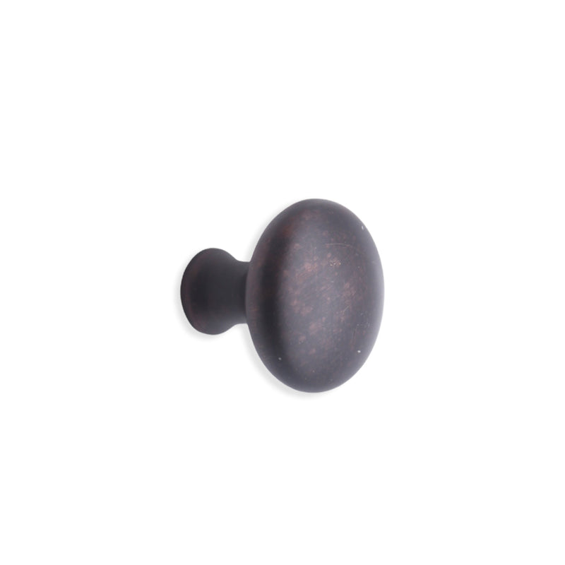 Spira Brass - Mushroom 32mm Cupboard Knob - Aged Bronze - SB2330ABZ - Choice Handles