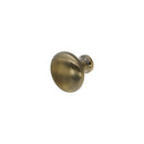Spira Brass - Mushroom 32mm Cupboard Knob - Antique Brass - SB2330ANT - Choice Handles