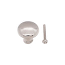 Spira Brass - Mushroom 32mm Cupboard Knob - Polished Nickel - SB2330PN - Choice Handles