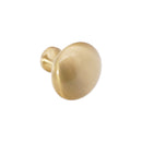 Spira Brass - Mushroom 32mm Cupboard Knob - Satin Brass - SB2330SB - Choice Handles