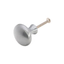 Spira Brass - Mushroom 32mm Cupboard Knob - Satin Chrome - SB2330SC - Choice Handles