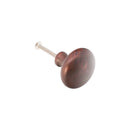 Spira Brass - Mushroom 38mm Cupboard Knob  - Aged Bronze - SB2331ABZ - Choice Handles