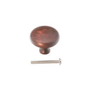 Spira Brass - Mushroom 38mm Cupboard Knob  - Aged Bronze - SB2331ABZ - Choice Handles