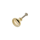 Spira Brass - Mushroom 38mm Cupboard Knob  - Polished Brass Unlacquered - SB2331PBUL - Choice Handles