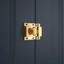 Spira Brass - Cupboard Catch  - Polished Brass Unlacquered - SB2334PBUL - Choice Handles