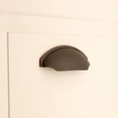 Spira Brass - Tulip Cup Drawer Pull  - Aged Bronze - SB2335ABZ - Choice Handles