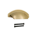 Spira Brass - Tulip Cup Drawer Pull  - Polished Brass - SB2335PB - Choice Handles