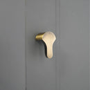 Spira Brass - Tulip Drop Pull  - Antique Brass - SB2336ANT - Choice Handles