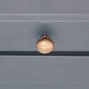 Spira Brass - Hammered Mushroom 32mm Cupboard Knob  - Antique - SB2337AT - Choice Handles