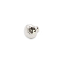 Spira Brass - Hammered Mushroom 32mm Cupboard Knob  - Polished Nickel - SB2337PN - Choice Handles