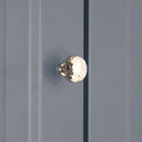 Spira Brass - Hammered Mushroom 32mm Cupboard Knob  - Polished Nickel - SB2337PN - Choice Handles