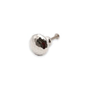 Spira Brass - Hammered Mushroom 38mm Cupboard Knob - Polished Nickel - SB2338PN - Choice Handles