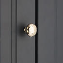 Spira Brass - Hammered Mushroom 38mm Cupboard Knob - Polished Nickel - SB2338PN - Choice Handles