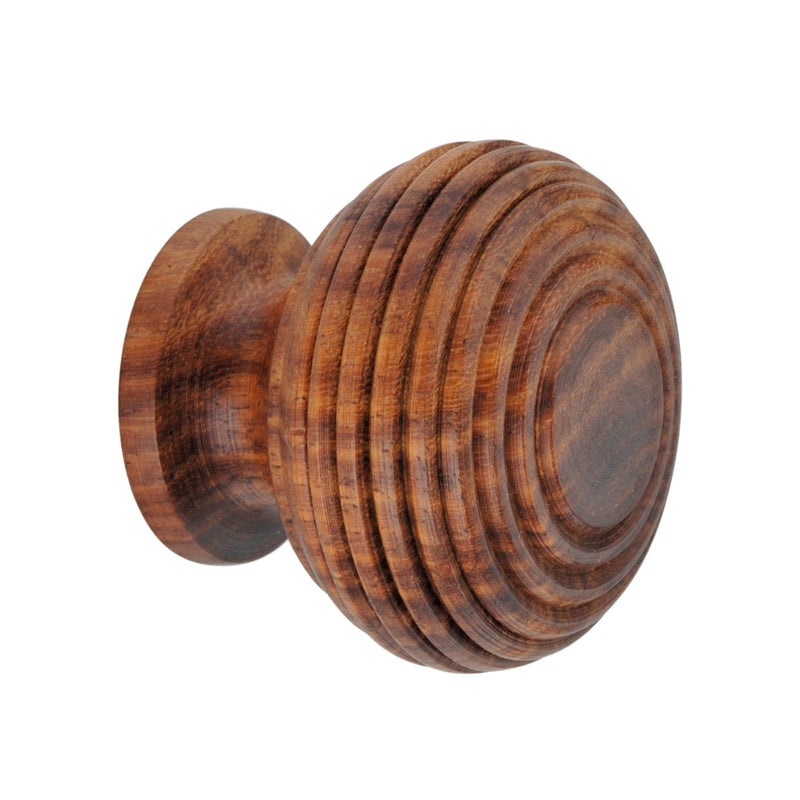 Spira Brass - Beehive Large Cupboard Knob - Rosewood - SB2340L - Choice Handles