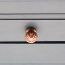 Spira Brass - Beehive Large Cupboard Knob - Rosewood - SB2340S - Choice Handles