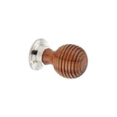 Spira Brass - Rosewood Preston Large Cupboard Knob  - Polished Nickel - SB2343PN - Choice Handles