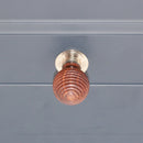 Spira Brass - Rosewood Preston Large Cupboard Knob  - Polished Nickel - SB2343PN - Choice Handles