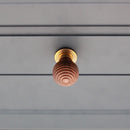 Spira Brass - Rosewood Preston Small Cupboard Knob  - Aged Brass - SB2344AB - Choice Handles