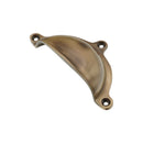 Spira Brass - Cottage Cup Pull - Antique Brass -SB2345ANT - Choice Handles