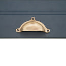 Spira Brass - Cottage Cup Pull - Antique Brass -SB2345ANT - Choice Handles