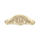 Spira Brass - Floral Cup Pull - Polished Brass - SB2346PB - Choice Handles