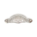 Spira Brass - Floral Cup Pull - Polished Nickel - SB2346PN - Choice Handles
