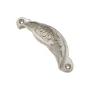 Spira Brass - Floral Cup Pull - Polished Nickel - SB2346PN - Choice Handles