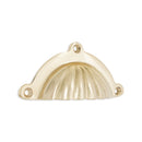 Spira Brass - Shell Cup Pull - Polished Brass - SB2347PB - Choice Handles