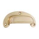 Spira Brass - Traditional Cup Pull - Polished Brass - SB2348PB - Choice Handles