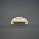 Spira Brass - Traditional Cup Pull - Polished Brass - SB2348PB - Choice Handles
