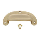 Spira Brass - Traditional Cup Pull - Polished Brass - SB2348PB - Choice Handles